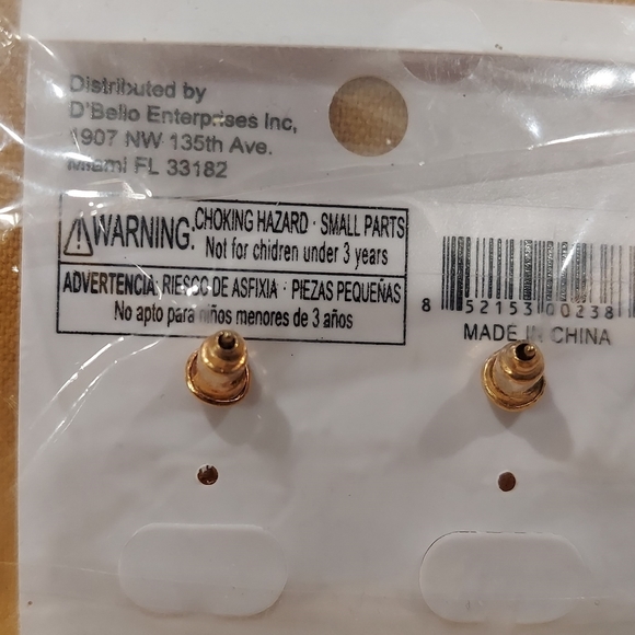 D'Bello Blue Dangle Earrings - Picture 3 of 6